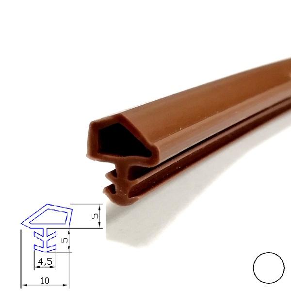 Thumb do produto Perfil PVC Portas e Janelas 5x10x4.5x5mm (ShA74) Branco MGO