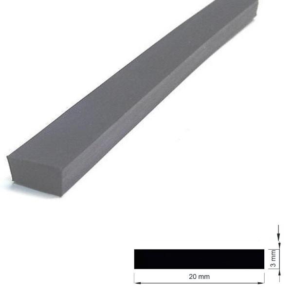 Thumb do produto Borracha Neoprene ( CR ) Perfil  3x 20mm MGO