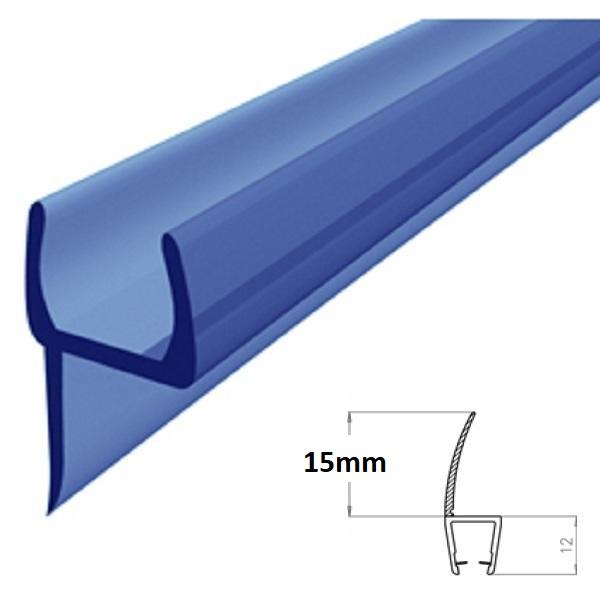 Thumb do produto Perfil PVC Cabine de Duche c/Aba de 15mm Vidro 10mm (2.5 mt) MGO