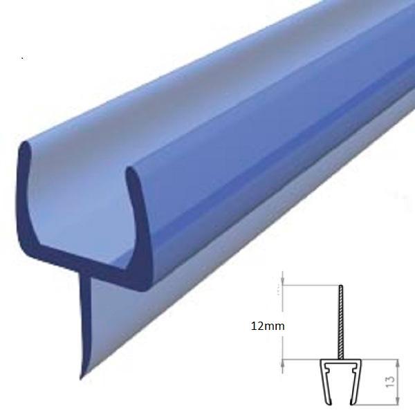 Thumb do produto Perfil PVC Cabine de Duche c/Aba Meio de 12mm Vidro 10mm  (2.5mt) MGO