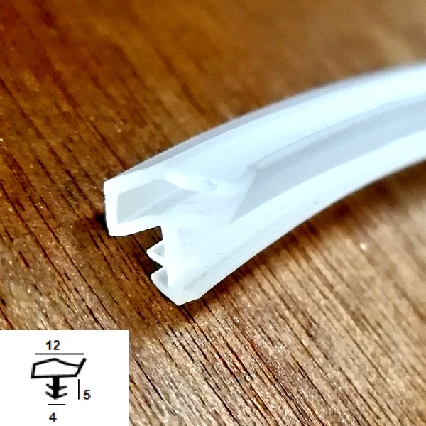 Thumb do produto Perfil PVC Portas e Janelas 4x5x12mm (ShA74) MGO