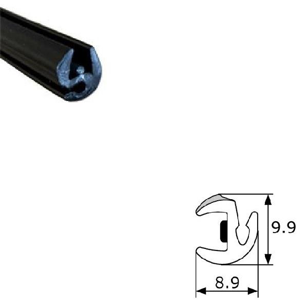Thumb do produto Friso Plastico Parabrisas Renault 8.9x9.9mm MGO